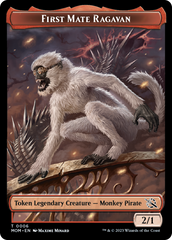 First Mate Ragavan // Spirit (13) Double-Sided Token [March of the Machine Tokens] | Gear Gaming Fayetteville