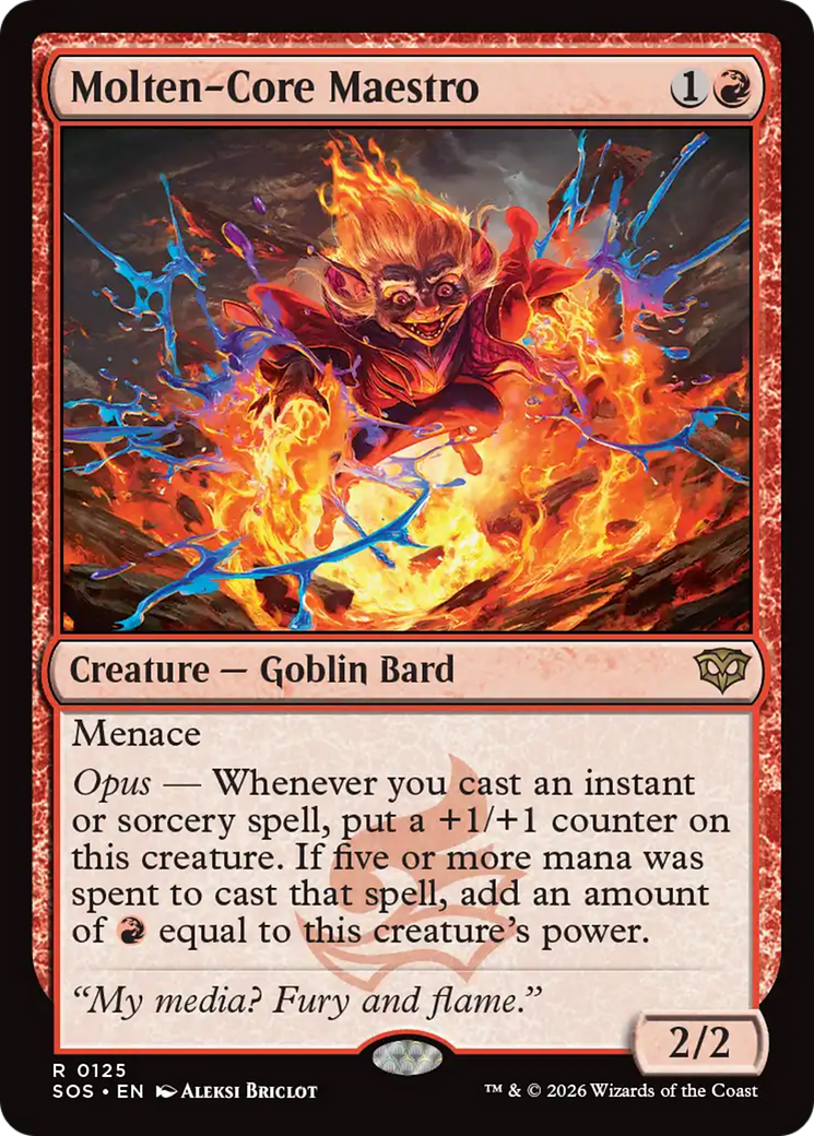 Molten-Core Maestro [Secrets of Strixhaven] | Gear Gaming Fayetteville