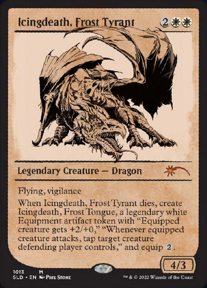 Icingdeath, Frost Tyrant (Showcase) [Secret Lair Drop Series] | Gear Gaming Fayetteville