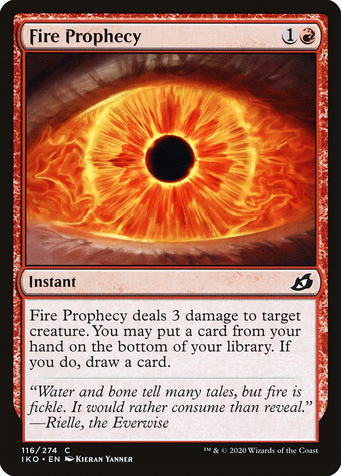 Fire Prophecy [Ikoria: Lair of Behemoths] | Gear Gaming Fayetteville