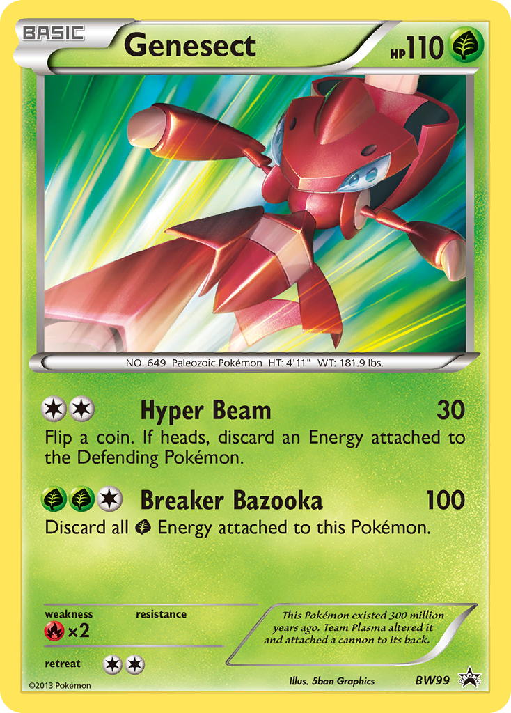 Genesect (BW99) [Black & White: Black Star Promos] | Gear Gaming Fayetteville