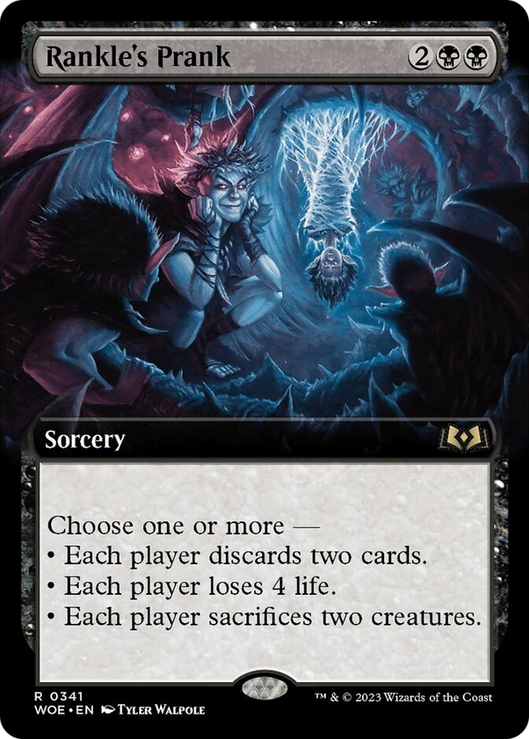 Rankle's Prank (Extended Art) [Wilds of Eldraine] | Gear Gaming Fayetteville