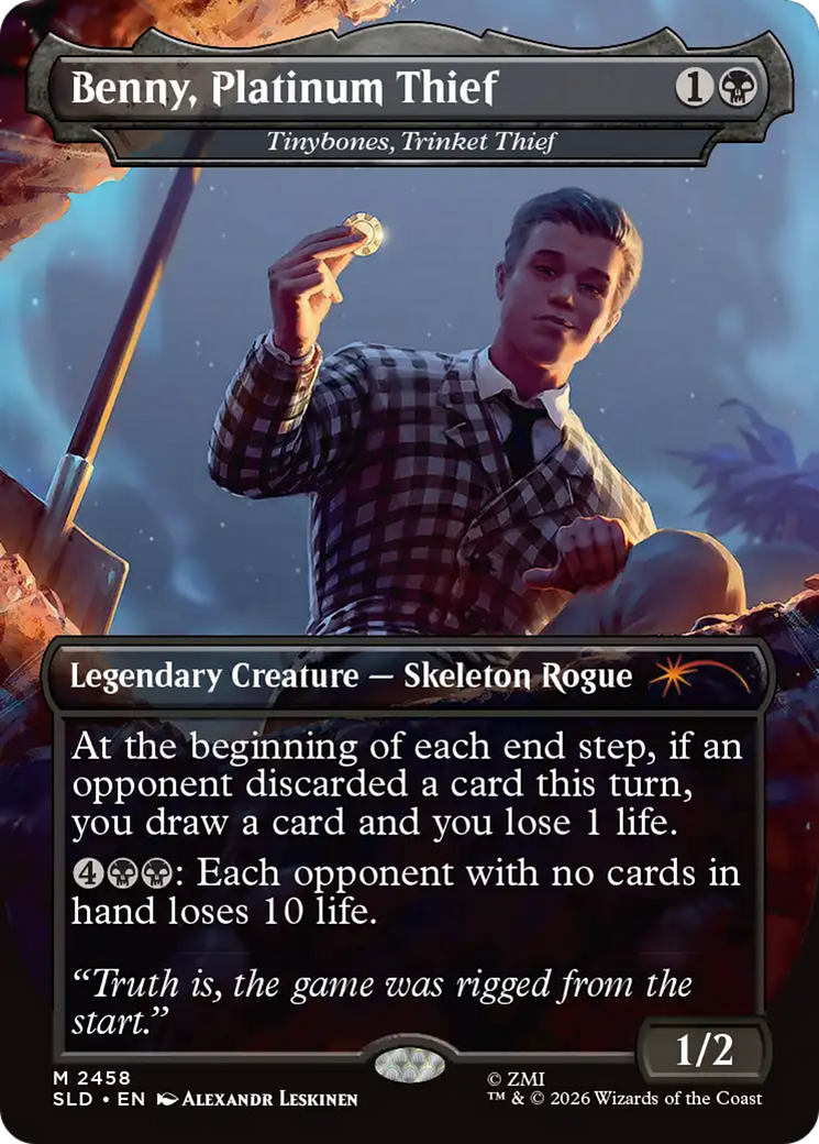 Benny, Platinum Thief - Tinybones, Trinket Thief [Secret Lair Drop Series] | Gear Gaming Fayetteville