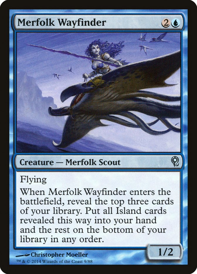 Merfolk Wayfinder [Duel Decks: Jace vs. Vraska] | Gear Gaming Fayetteville