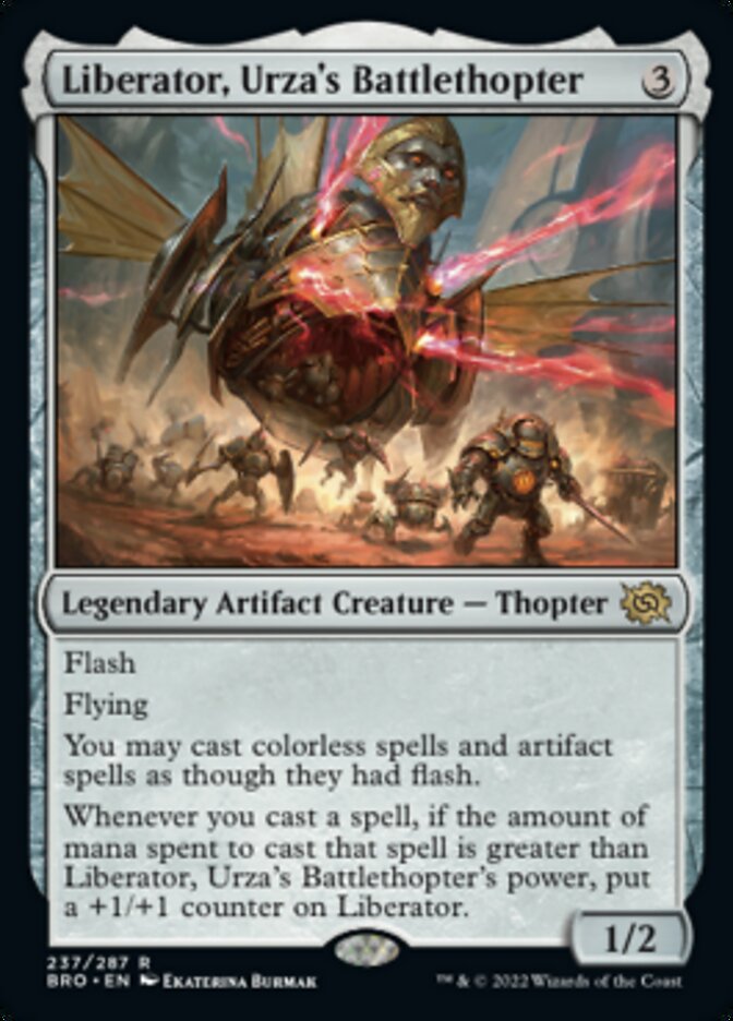 Liberator, Urza's Battlethopter [The Brothers' War] | Gear Gaming Fayetteville