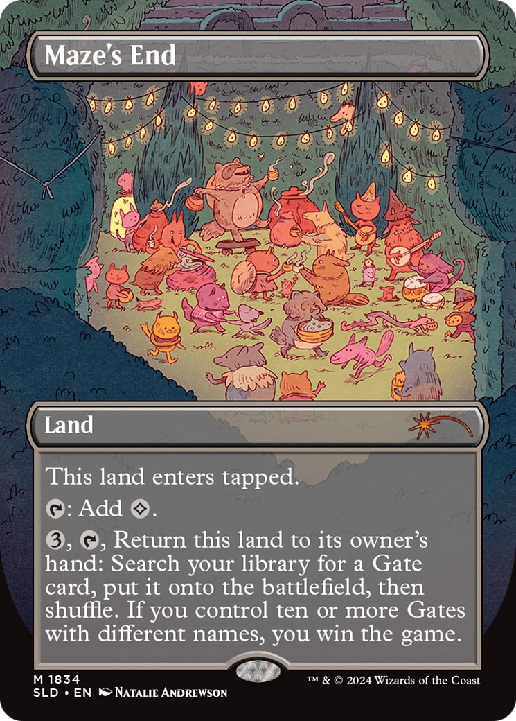 Maze's End (Rainbow Foil) [Secret Lair Drop Series] | Gear Gaming Fayetteville