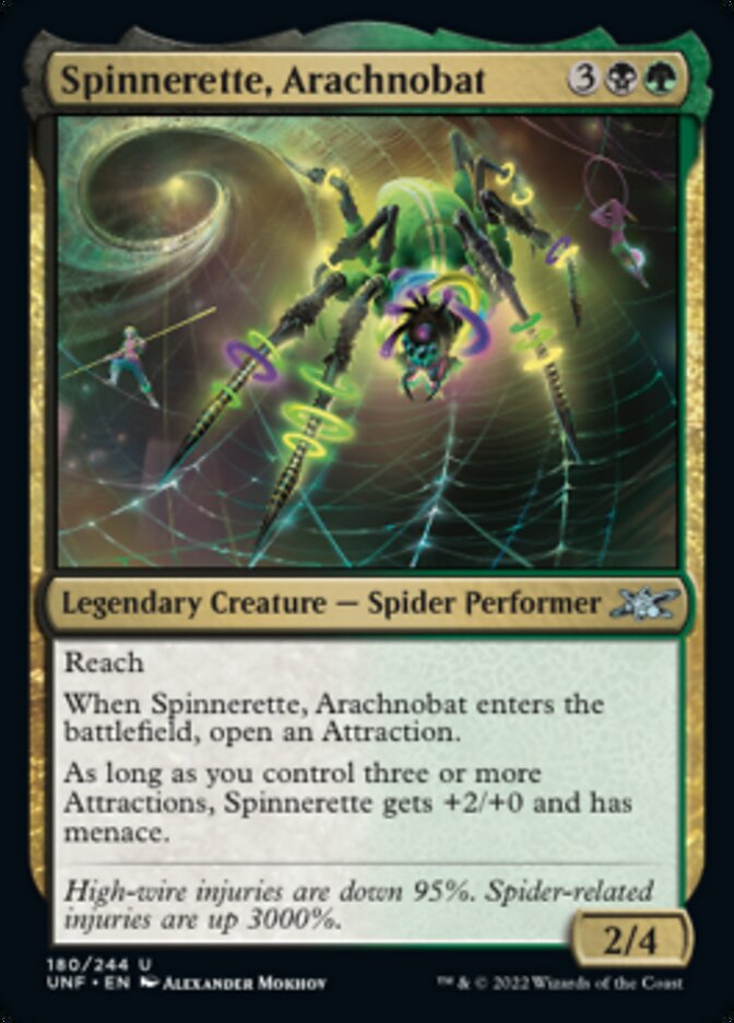 Spinnerette, Arachnobat [Unfinity] | Gear Gaming Fayetteville