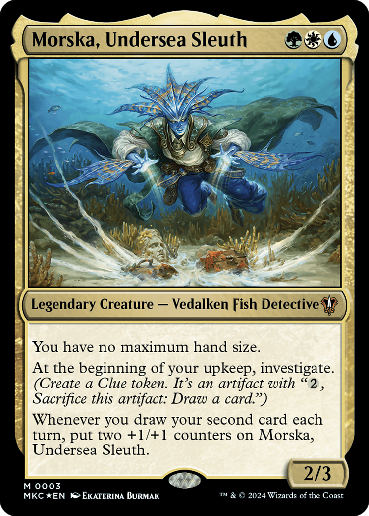 Morska, Undersea Sleuth [Murders at Karlov Manor Commander] | Gear Gaming Fayetteville