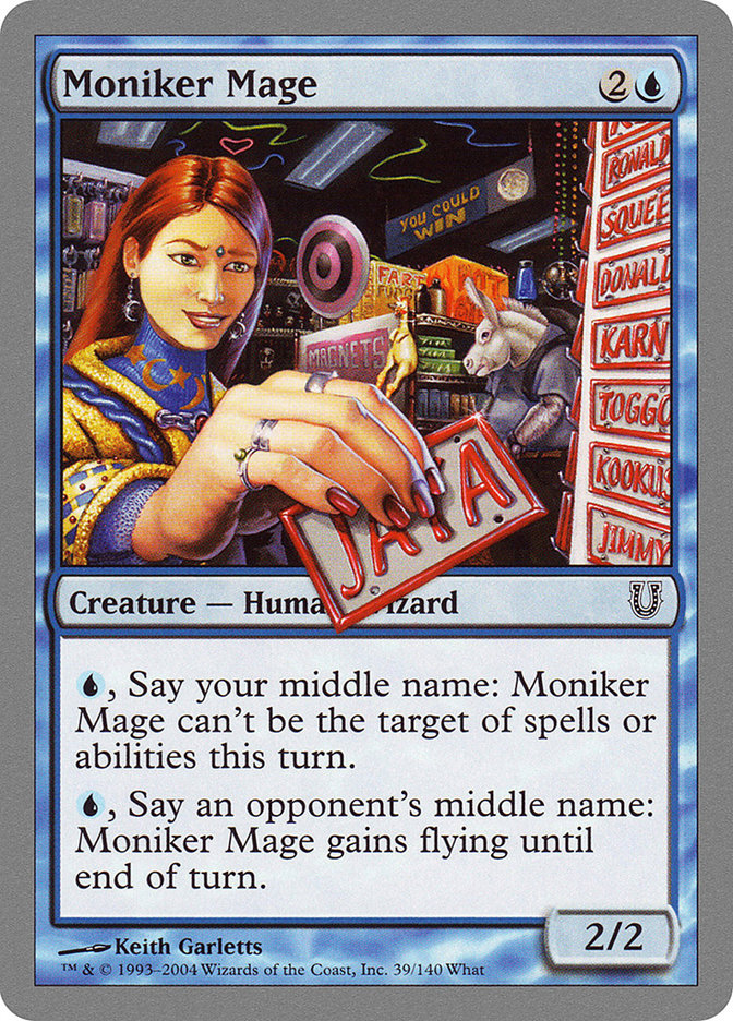 Moniker Mage [Unhinged] | Gear Gaming Fayetteville