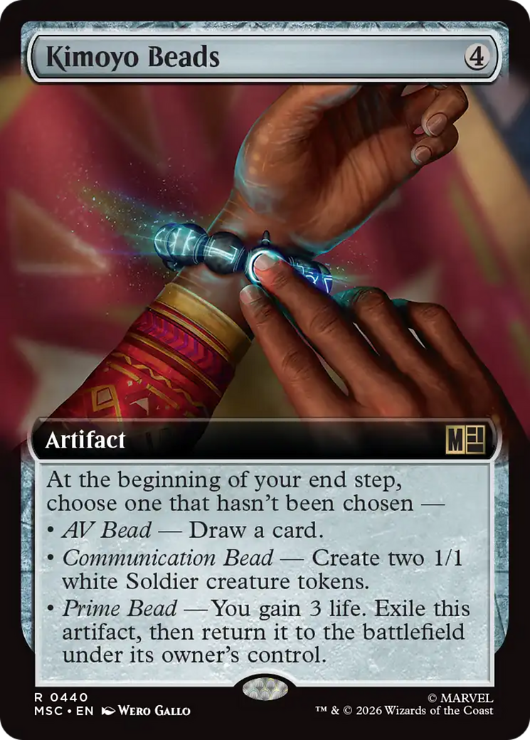 Kimoyo Beads (Extended Art) [Marvel Super Heroes Commander] | Gear Gaming Fayetteville