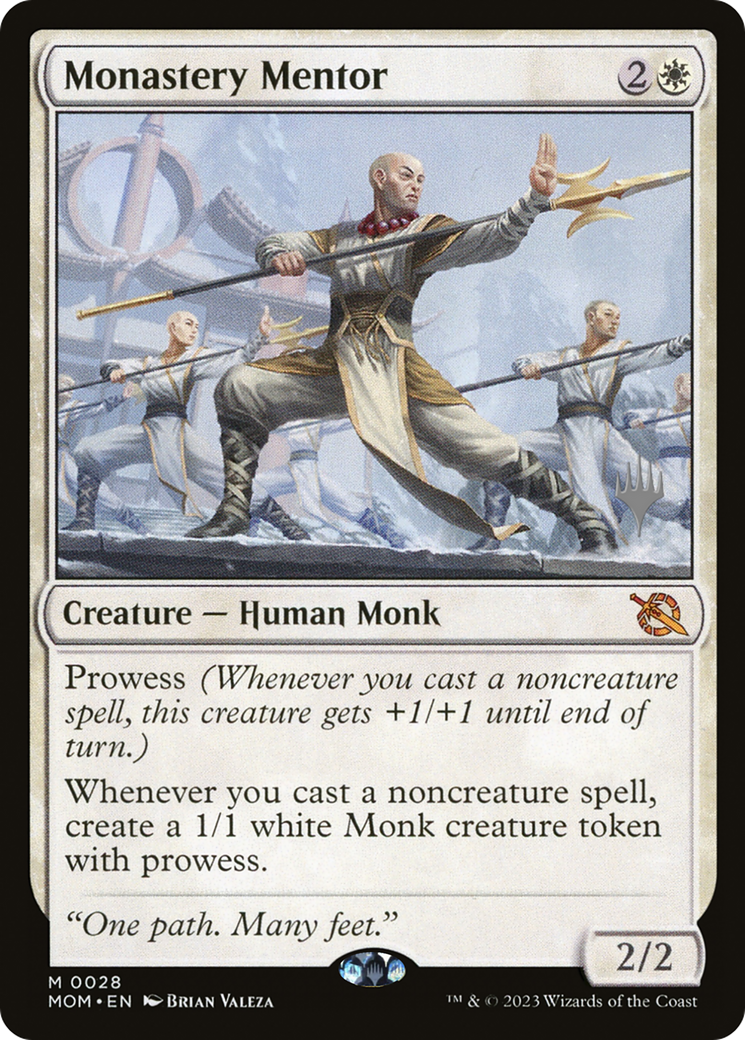 Monastery Mentor (Promo Pack) [March of the Machine Promos] | Gear Gaming Fayetteville