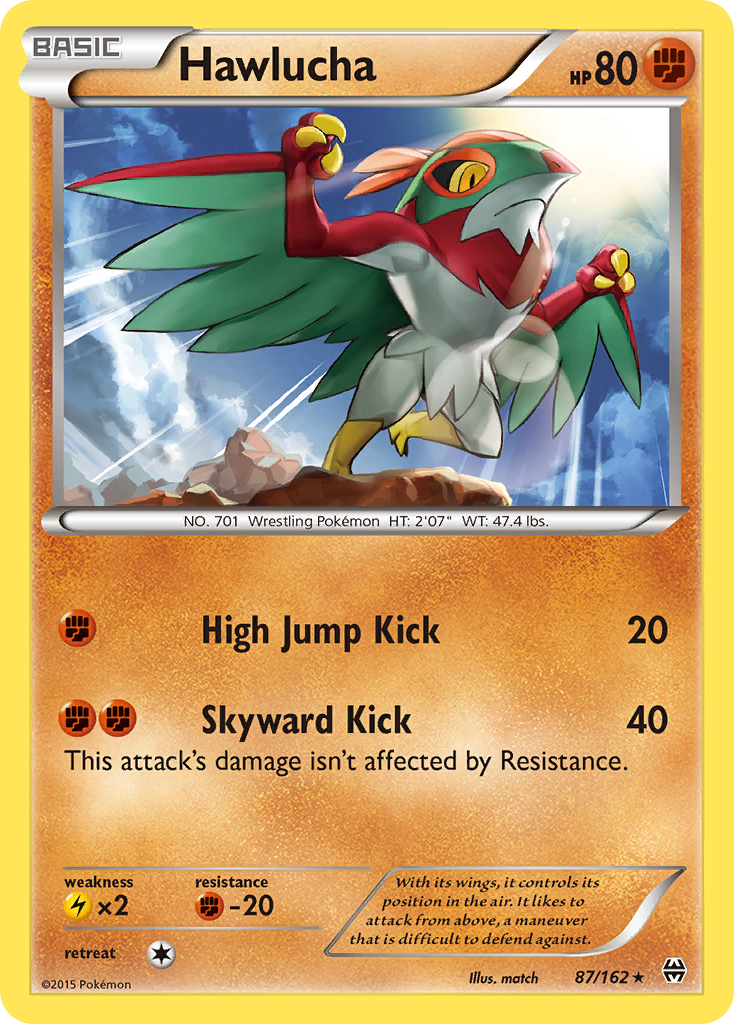 Hawlucha (87/162) [XY: BREAKthrough] | Gear Gaming Fayetteville