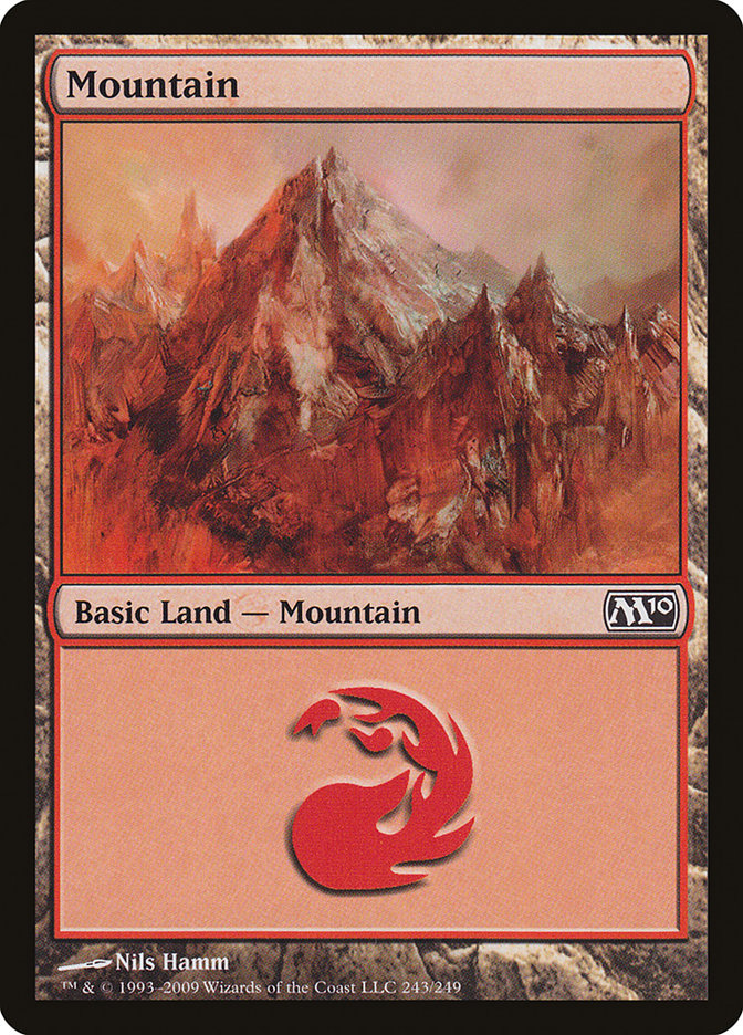Mountain (243) [Magic 2010] | Gear Gaming Fayetteville