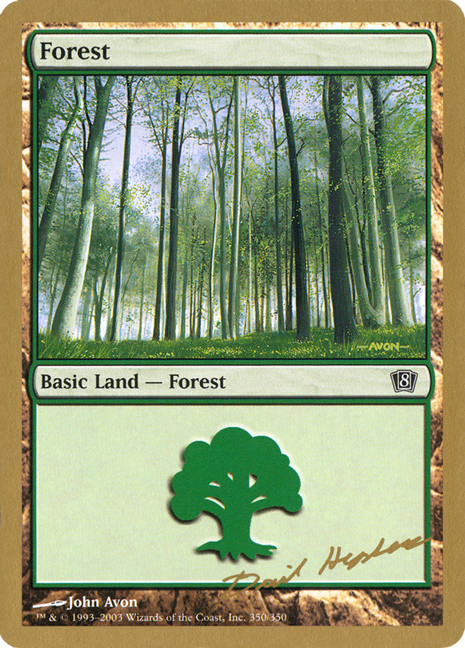 Forest (dh350) (Dave Humpherys) [World Championship Decks 2003] | Gear Gaming Fayetteville