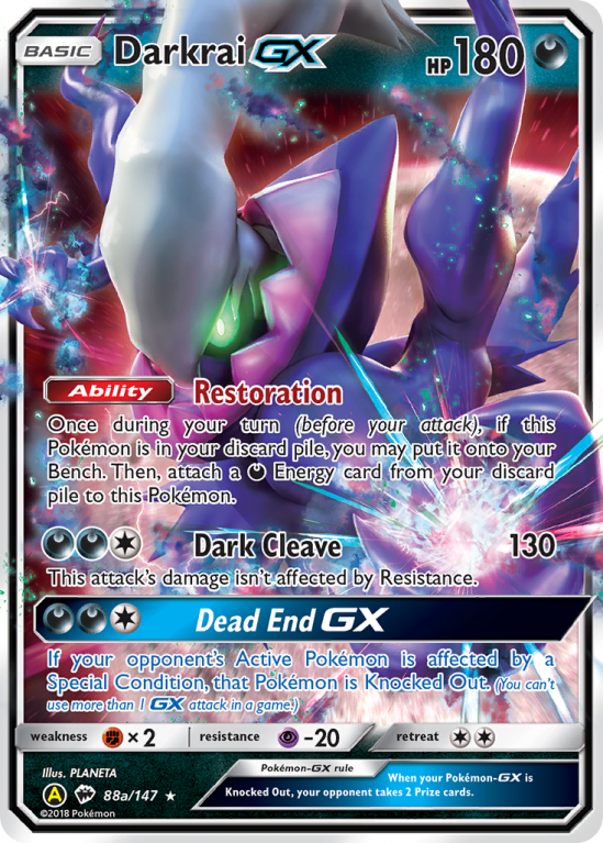 Darkrai GX (88a/147) [Alternate Art Promos] | Gear Gaming Fayetteville