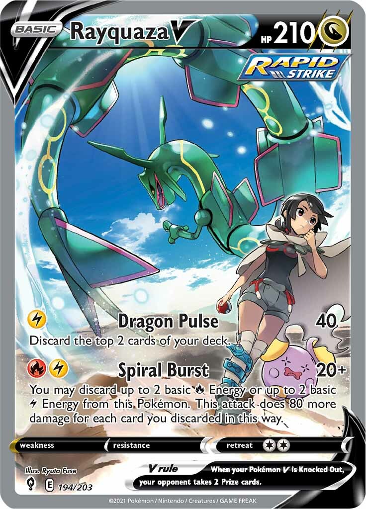 Rayquaza V (194/203) [Sword & Shield: Evolving Skies] | Gear Gaming Fayetteville