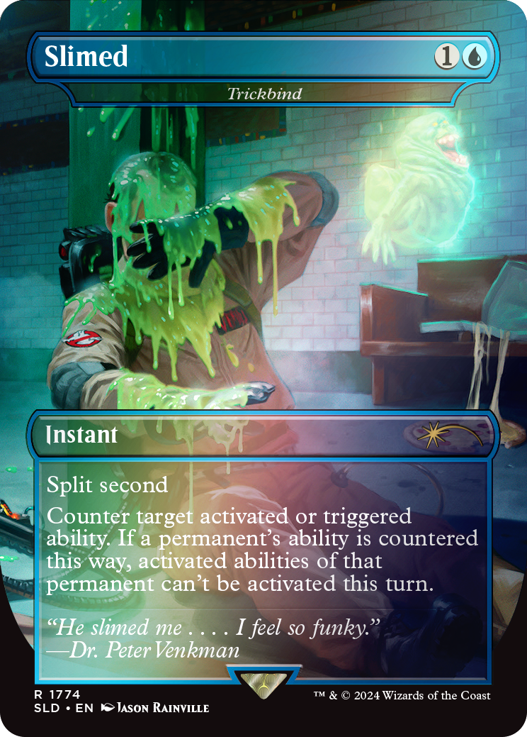 Slimed - Trickbind (Rainbow Foil) [Secret Lair Drop Series] | Gear Gaming Fayetteville