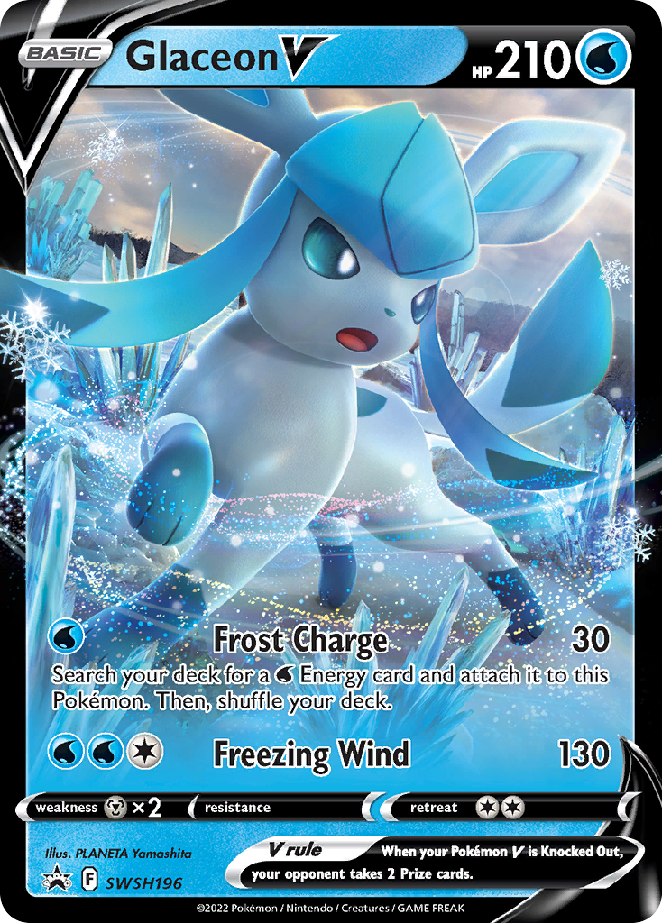 Glaceon V (SWSH196) [Sword & Shield: Black Star Promos] | Gear Gaming Fayetteville