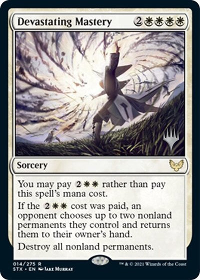 Devastating Mastery (Promo Pack) [Strixhaven: School of Mages Promos] | Gear Gaming Fayetteville