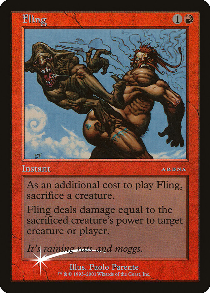 Fling [Arena League 2001] | Gear Gaming Fayetteville
