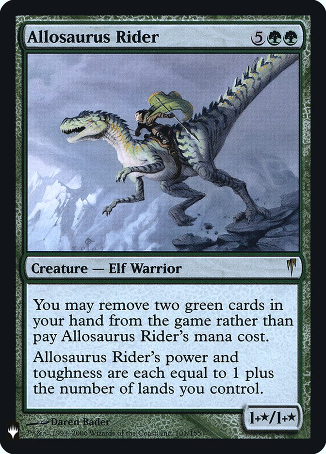 Allosaurus Rider [Mystery Booster] | Gear Gaming Fayetteville