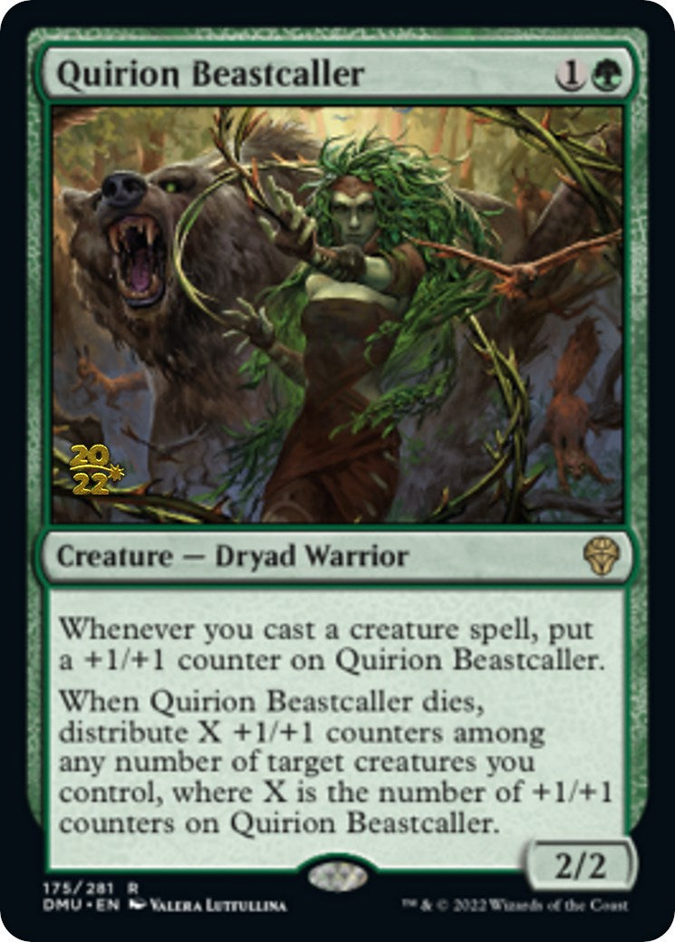 Quirion Beastcaller [Dominaria United Prerelease Promos] | Gear Gaming Fayetteville
