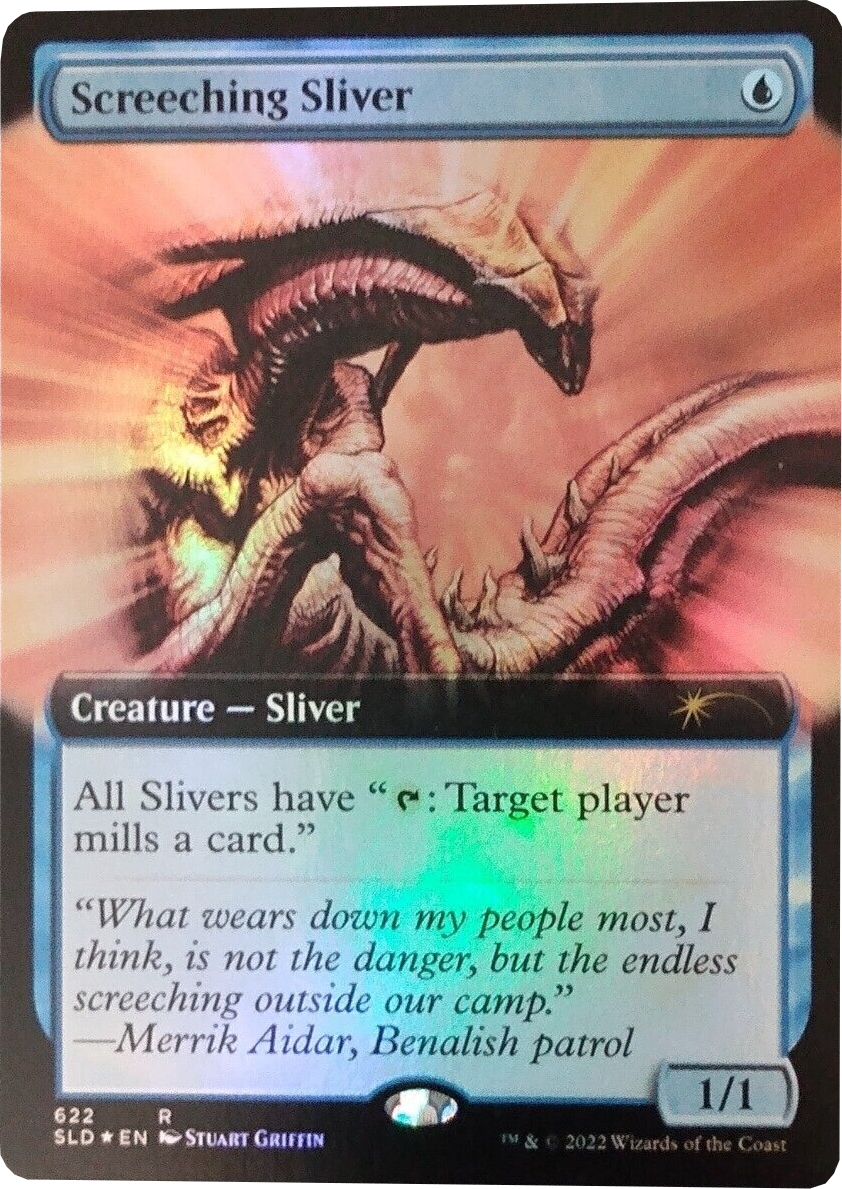 Screeching Sliver (Extended Art) [Secret Lair Drop Promos] | Gear Gaming Fayetteville