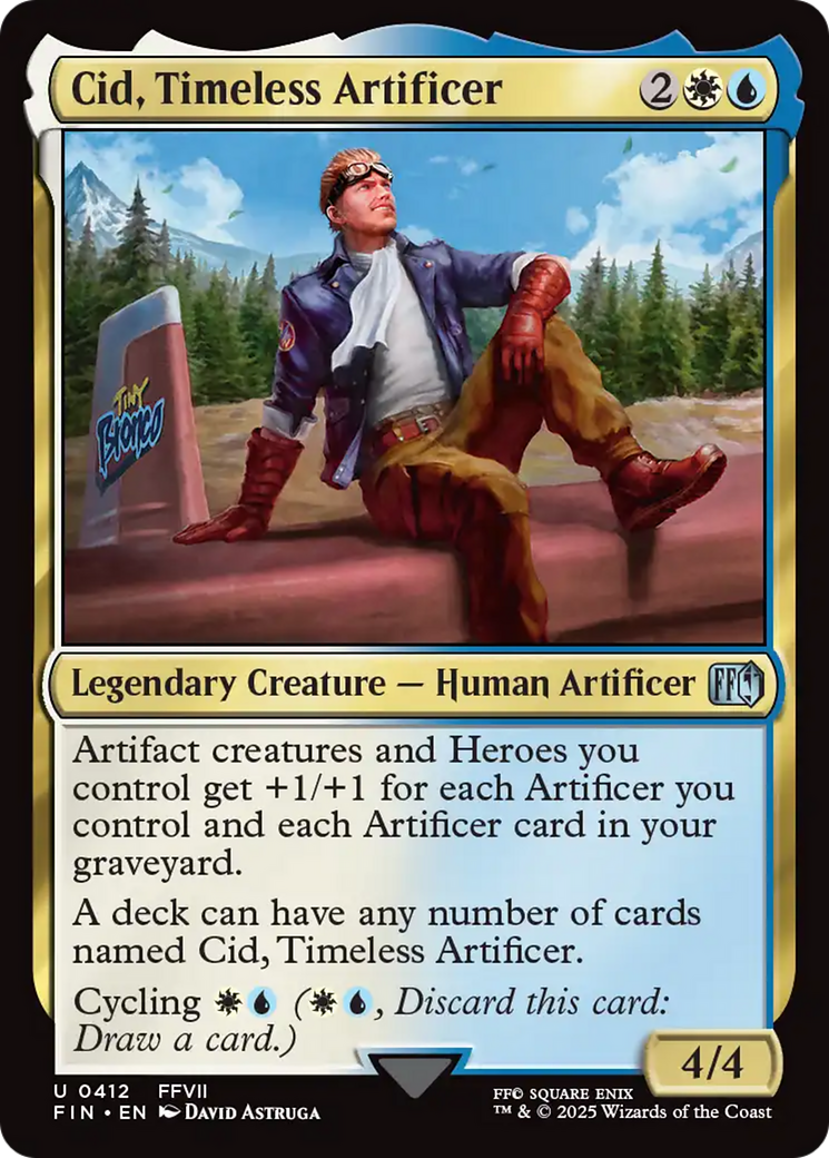 Cid, Timeless Artificer (0412) [FINAL FANTASY] | Gear Gaming Fayetteville