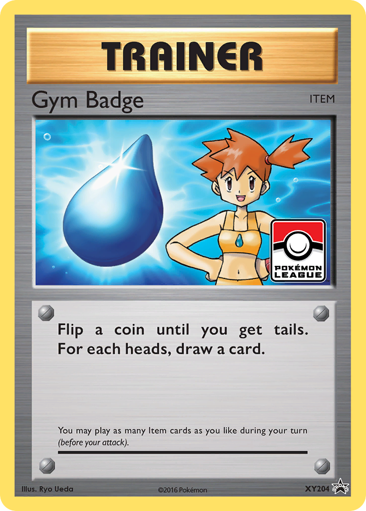 Gym Badge (XY204) (Misty) [XY: Black Star Promos] | Gear Gaming Fayetteville