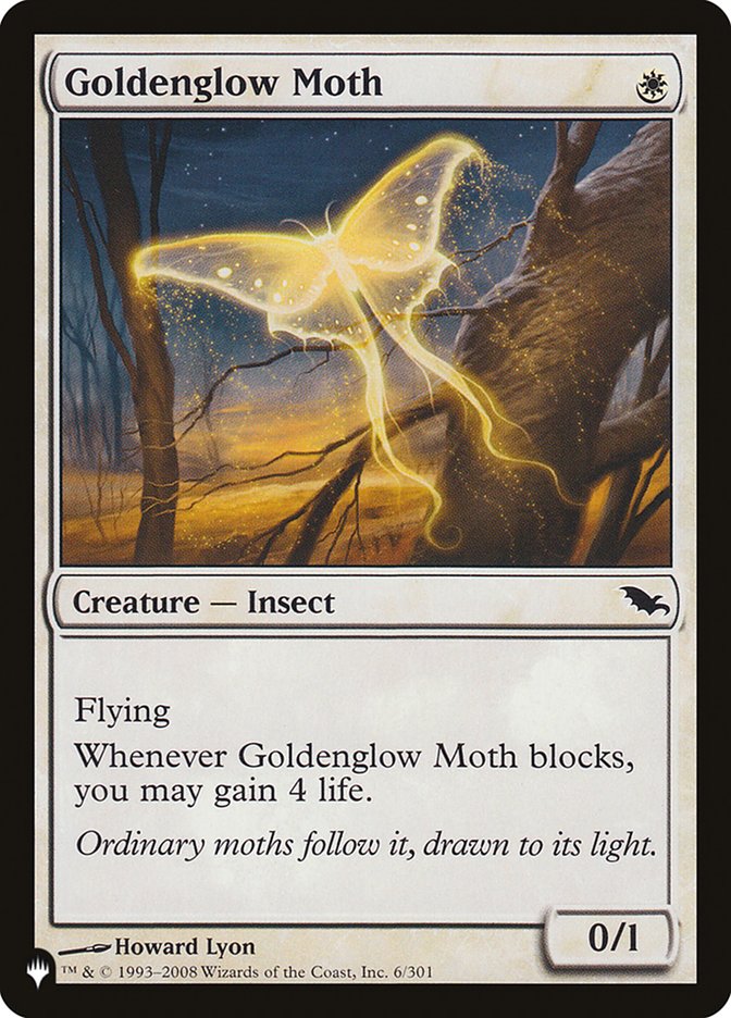 Goldenglow Moth [The List] | Gear Gaming Fayetteville