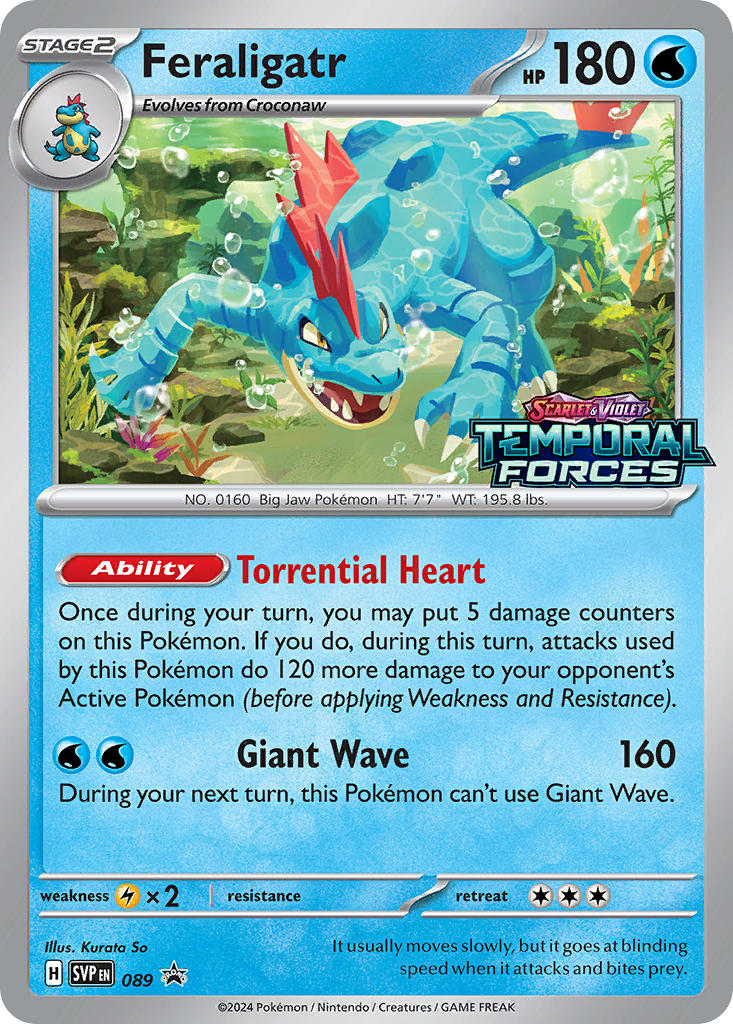 Feraligatr (089) [Scarlet & Violet: Black Star Promos] | Gear Gaming Fayetteville