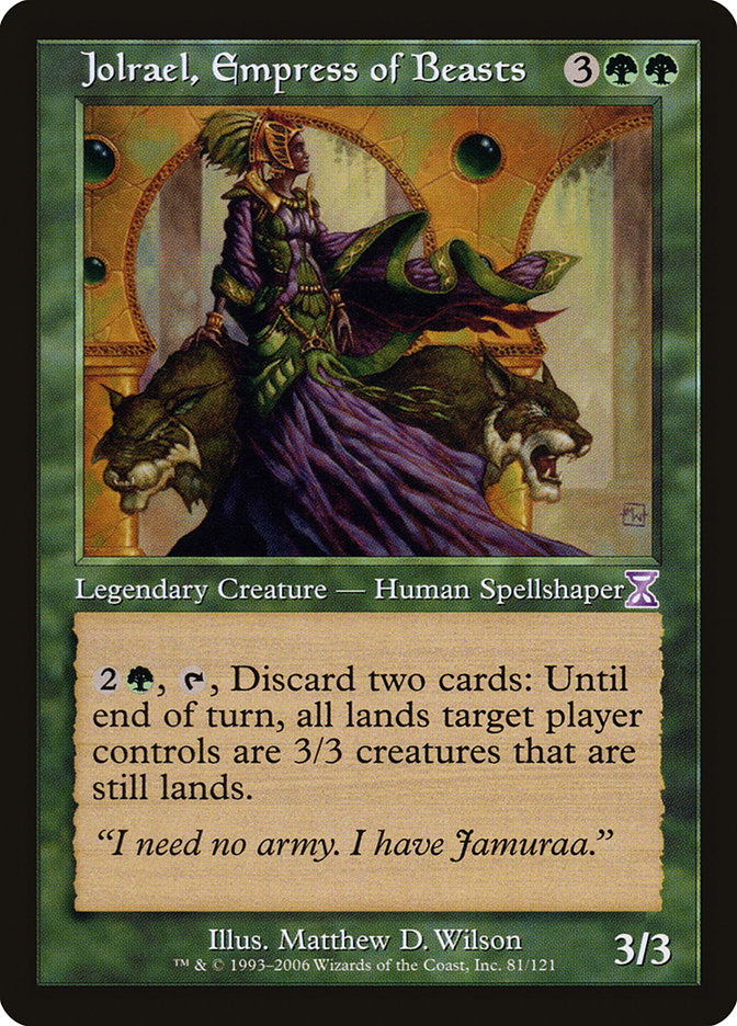 Jolrael, Empress of Beasts [Time Spiral Timeshifted] | Gear Gaming Fayetteville