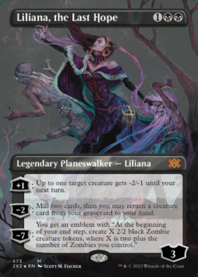 Liliana, the Last Hope (Textured Foil) [Double Masters 2022] | Gear Gaming Fayetteville