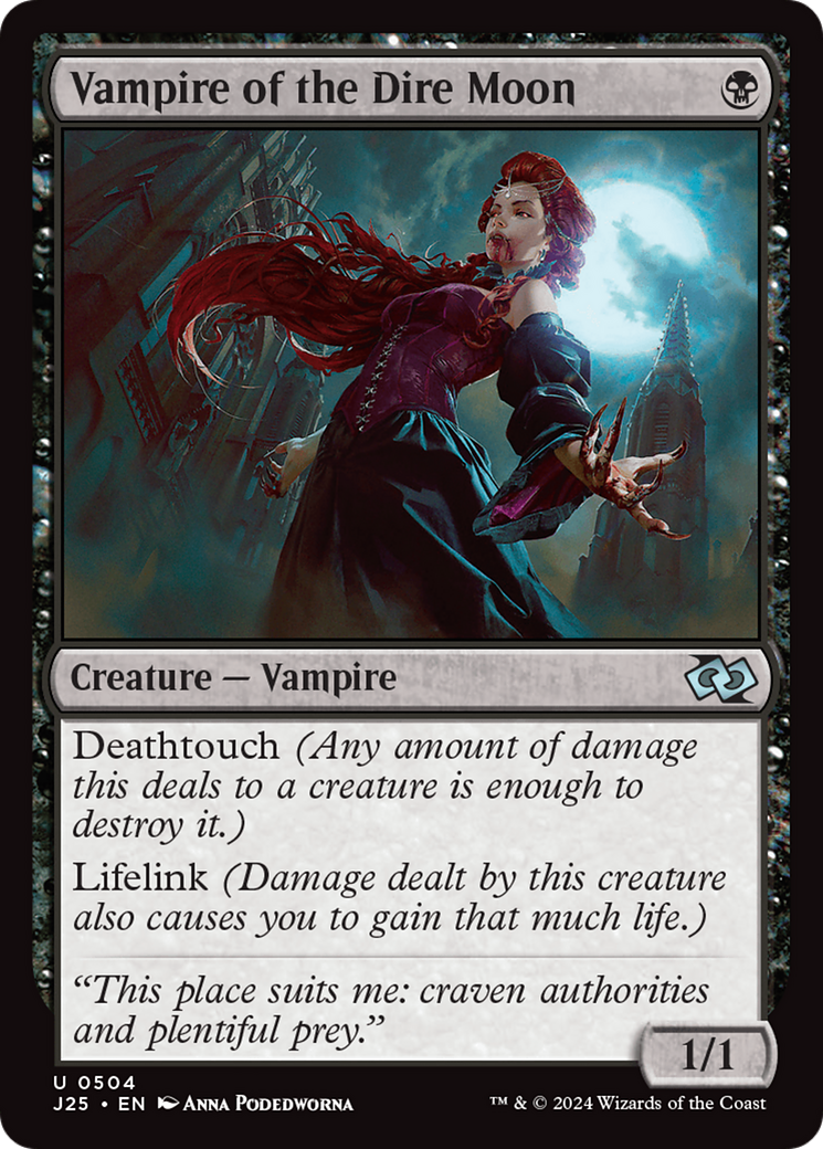 Vampire of the Dire Moon [Foundations Jumpstart] | Gear Gaming Fayetteville