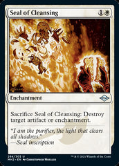 Seal of Cleansing (Foil Etched) [Modern Horizons 2] | Gear Gaming Fayetteville