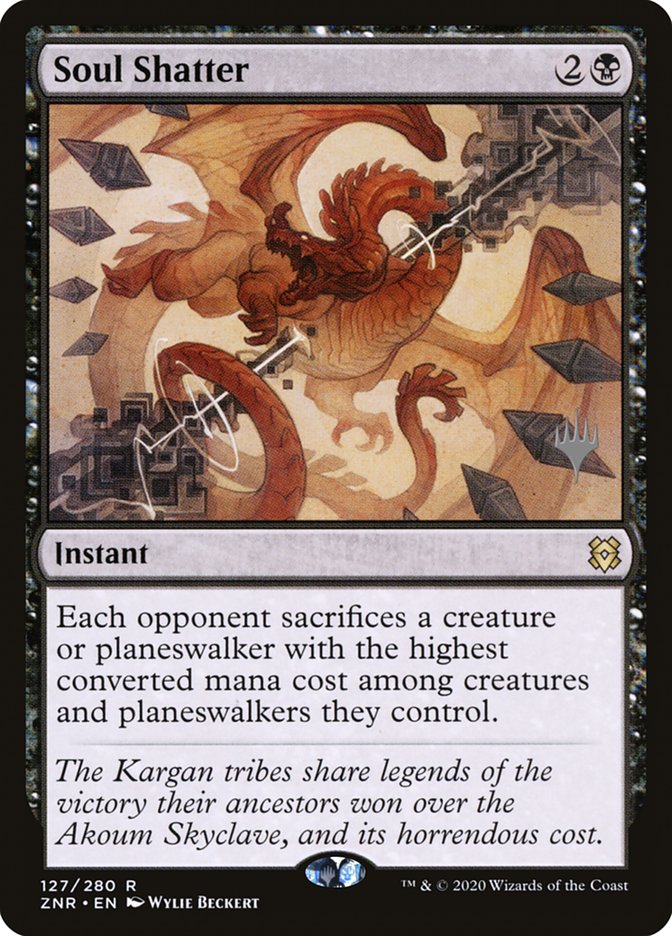 Soul Shatter (Promo Pack) [Zendikar Rising Promos] | Gear Gaming Fayetteville