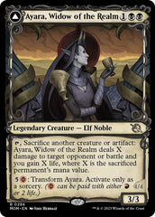 Ayara, Widow of the Realm // Ayara, Furnace Queen (Showcase Planar Booster Fun) [March of the Machine] | Gear Gaming Fayetteville