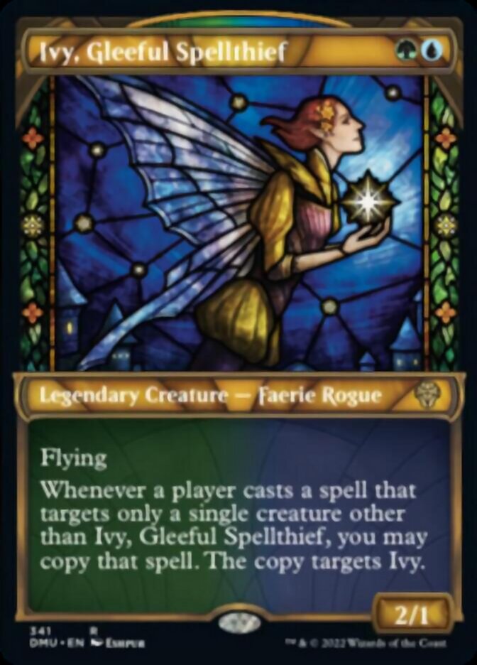 Ivy, Gleeful Spellthief (Showcase Textured) [Dominaria United] | Gear Gaming Fayetteville