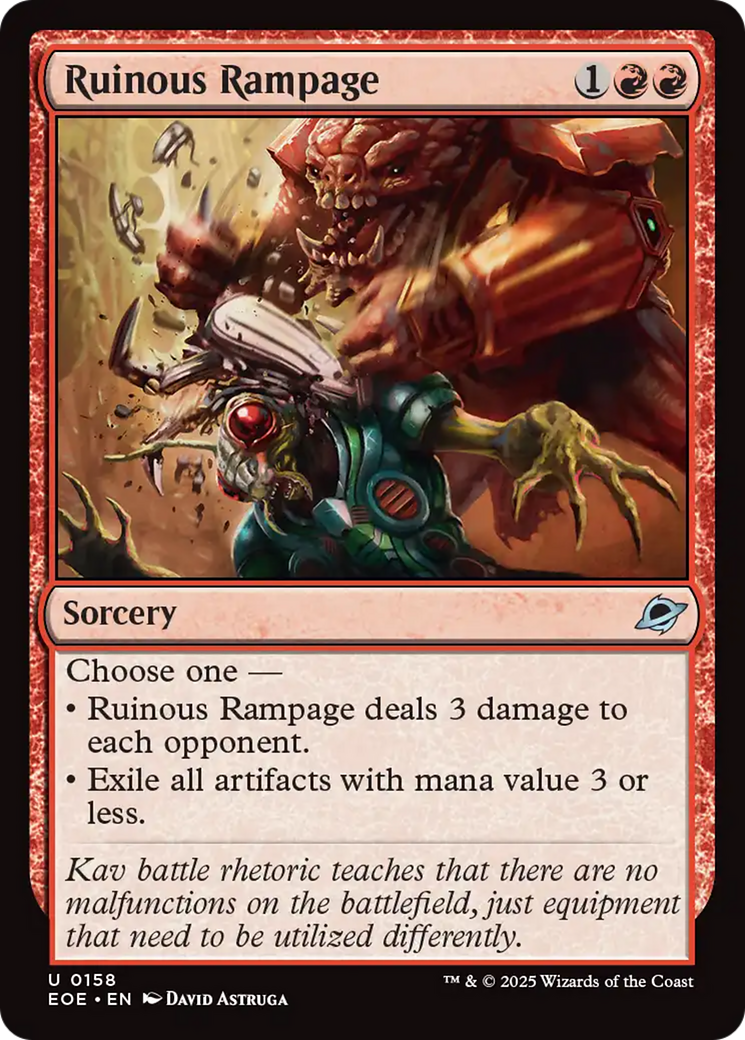 Ruinous Rampage [Edge of Eternities] | Gear Gaming Fayetteville