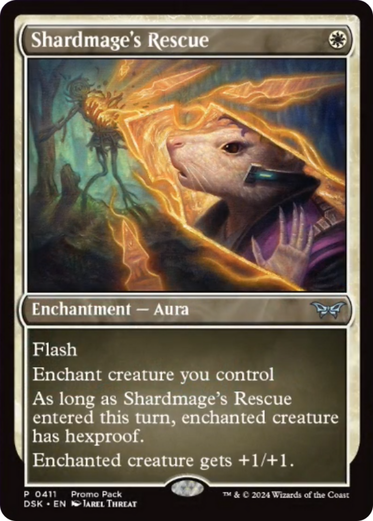 Shardmage's Rescue (Promo Pack) [Duskmourn: House of Horror Promos] | Gear Gaming Fayetteville