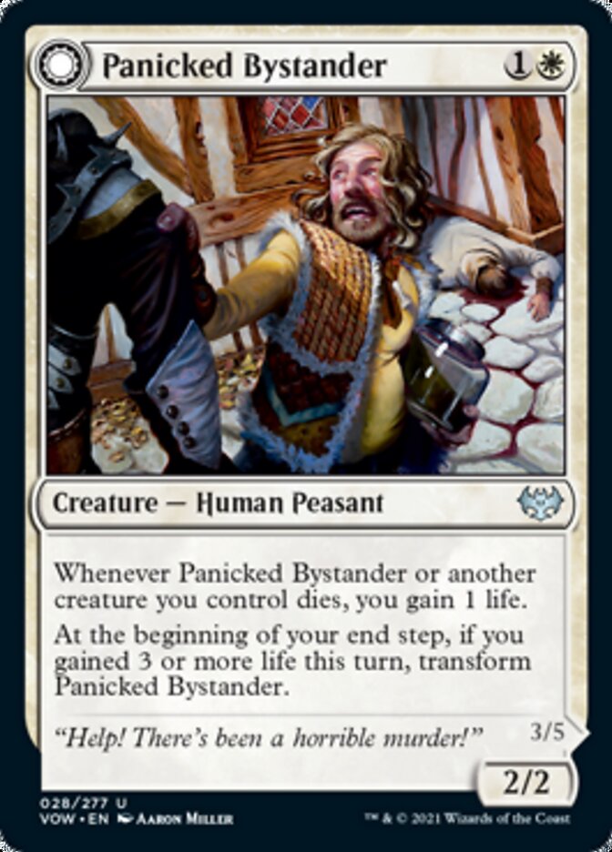 Panicked Bystander // Cackling Culprit [Innistrad: Crimson Vow] | Gear Gaming Fayetteville