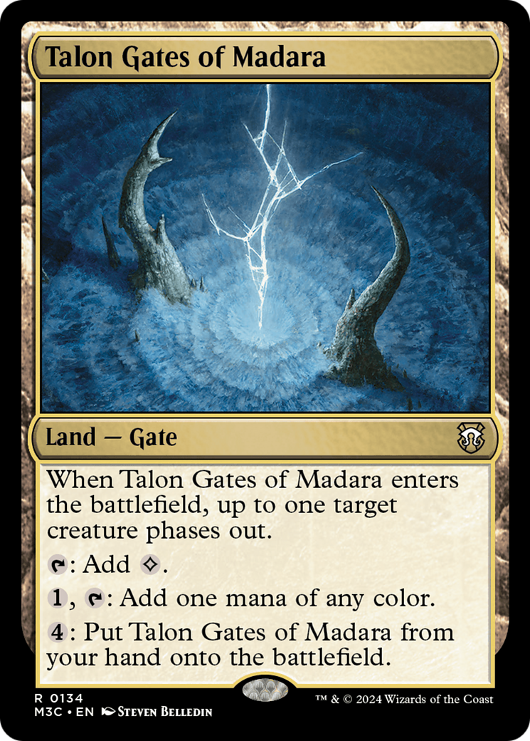 Talon Gates of Madara (Ripple Foil) [Modern Horizons 3 Commander] | Gear Gaming Fayetteville