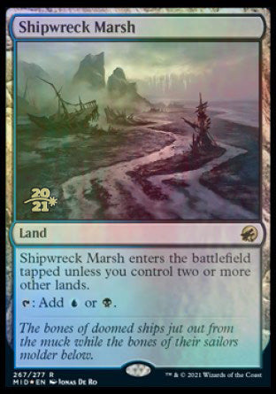 Shipwreck Marsh [Innistrad: Midnight Hunt Prerelease Promos] | Gear Gaming Fayetteville