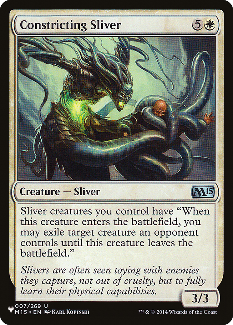 Constricting Sliver [The List Reprints] | Gear Gaming Fayetteville