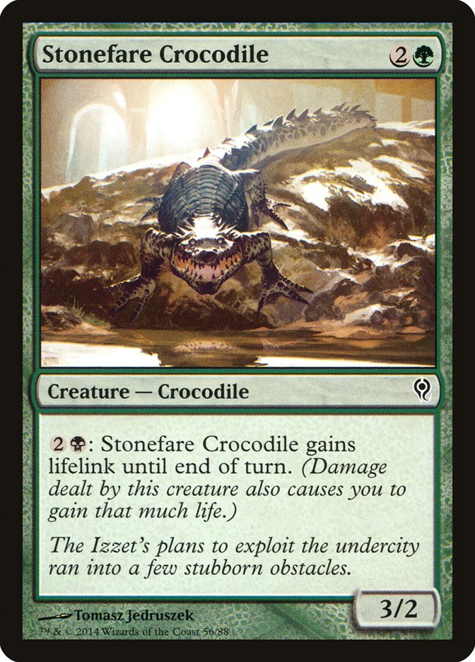 Stonefare Crocodile [Duel Decks: Jace vs. Vraska] | Gear Gaming Fayetteville