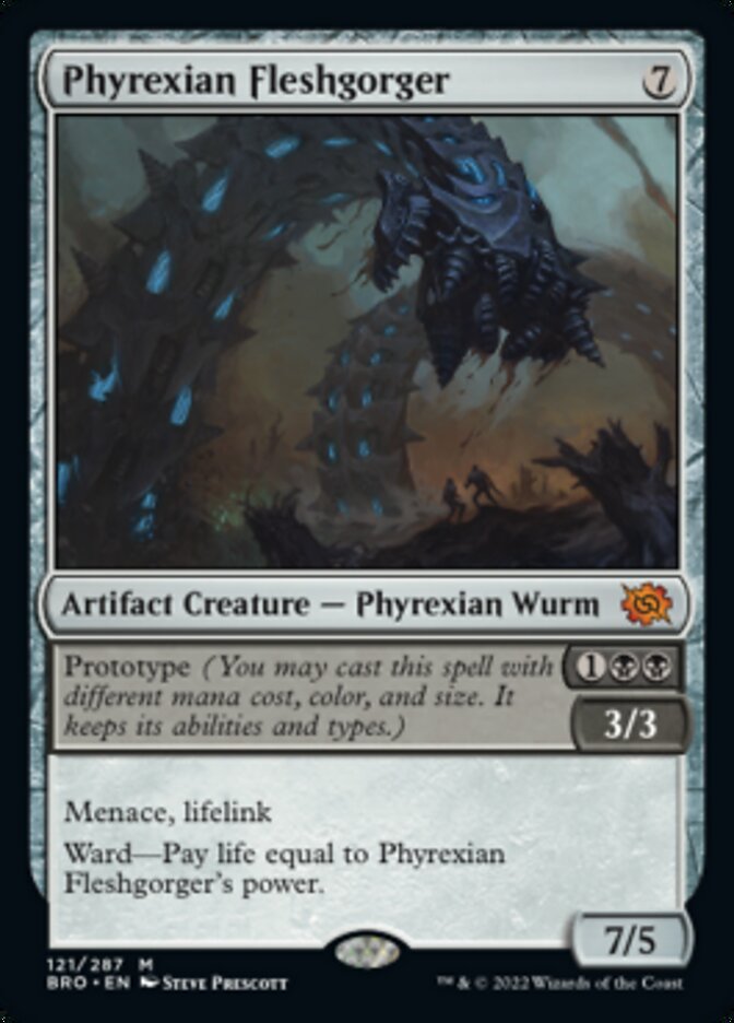 Phyrexian Fleshgorger (Promo Pack) [The Brothers' War Promos] | Gear Gaming Fayetteville