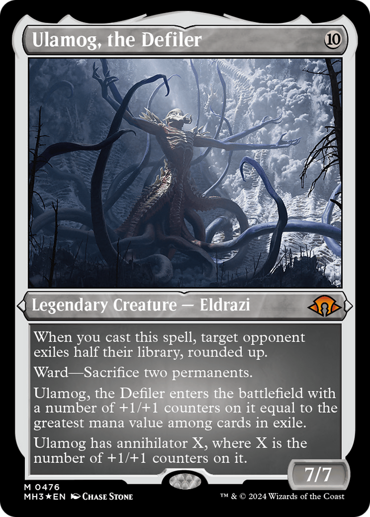 Ulamog, the Defiler (Foil Etched) [Modern Horizons 3] | Gear Gaming Fayetteville