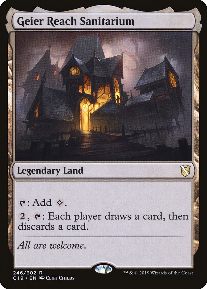 Geier Reach Sanitarium [Commander 2019] | Gear Gaming Fayetteville