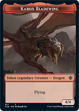 Karox Bladewing // Karox Bladewing Double-Sided Token [Starter Commander Decks] | Gear Gaming Fayetteville