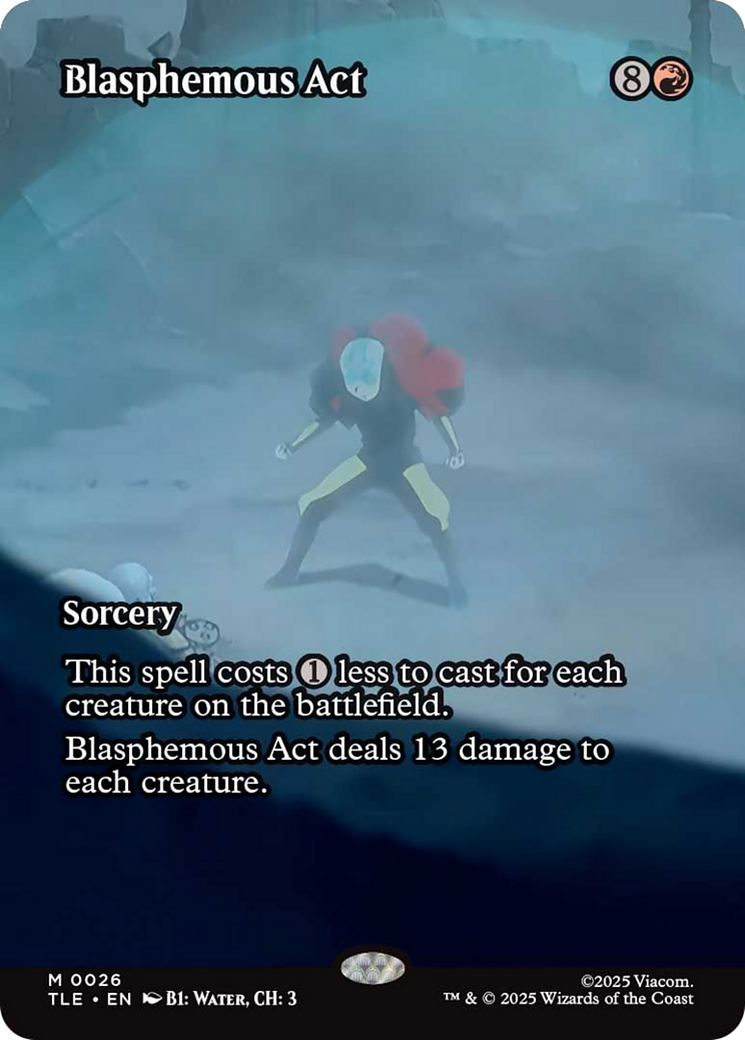 Blasphemous Act (Borderless) [Avatar: The Last Airbender: Eternal-Legal] | Gear Gaming Fayetteville